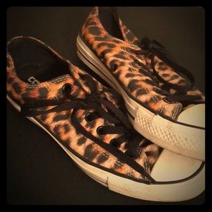 Cheetah Print Converses